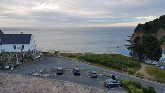 The viwe from the top. There are still traces of the former positions although the casemates cannot be seen anymore