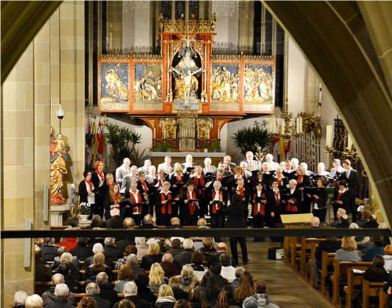 Gedächtnissingen Bad Königshofen - 2016 - Foto: Kulturreferent Hanns Friedrich