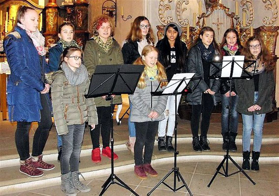 Teenie-Chor - Adventskonzert 2017