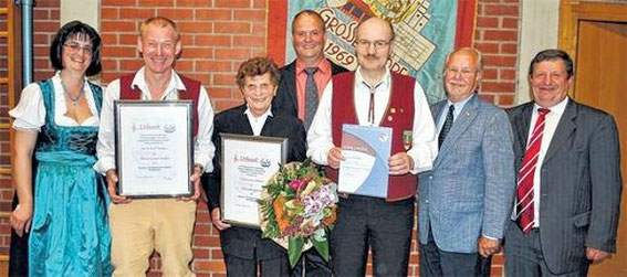 Ehrungen - 65 jahre Blasorchester - 2014