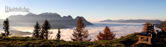 ANN01 - Loseggbankerl im Herbst mit Blick zum Tennengebirge