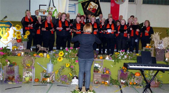 50 Jahre Gemischter Chor - Liederabend in der Werntalhalle Poppenhausen -2018