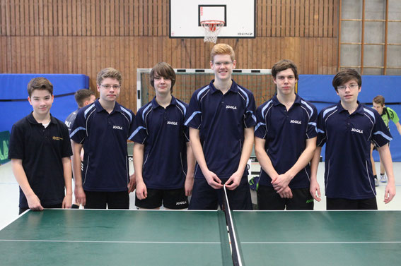 1. Platz Kreisentscheid JtfO WK II/B: Privatgymnasium Weinheim