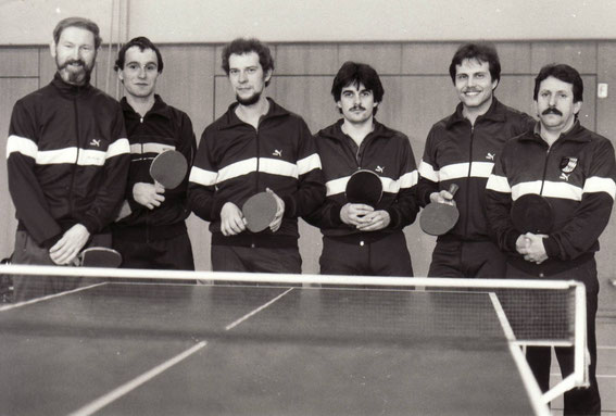 v.l. Emil Kniesner, Jürgen Mühlbauer, Jürgen Metz, Martin Seiler, Klaus Eder, Wolfgang Schmitt