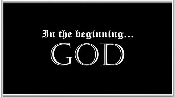 Expressions Art for God’s Sake: “In the Beginning, God” Based on Genesis 1:1