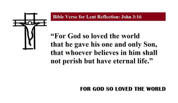 Faith Expression Artwork and Bible Verse John 3:16