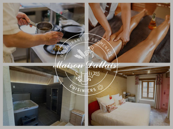 La Promenade Maison Dallais - Restaurant gastronomique en Touraine - 1 Étoile Michelin - Bon cadeau - Offrez une étoile