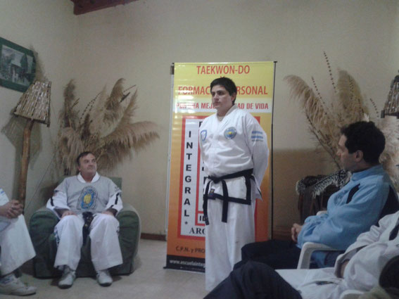 CHARLA DEL SABON:ENZO DARIO LOBO RODRIGUEZ, SOBRE TERMINOLOGIA APLICADAS AL TAEKWON-DO