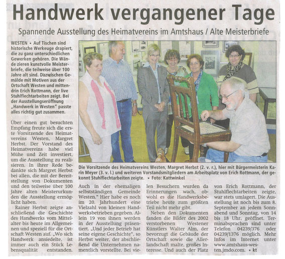 Verdener Aller-Zeitung 21.08.2013