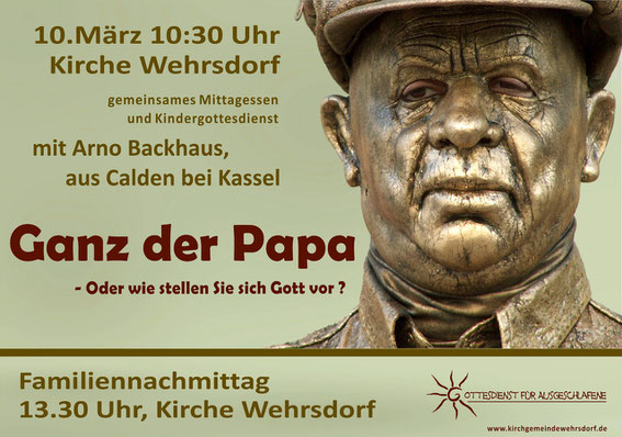Gottesdienst mit Arno Backhaus