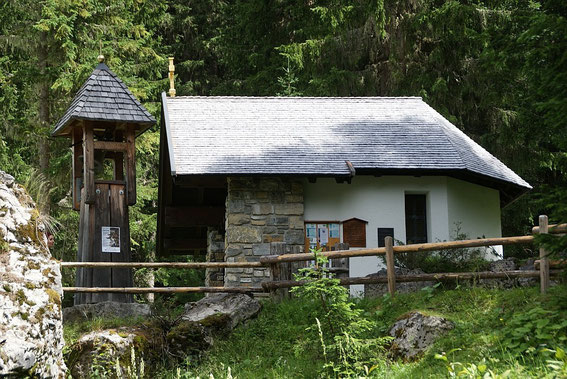 Die Kapelle bei der Innsteinhütte