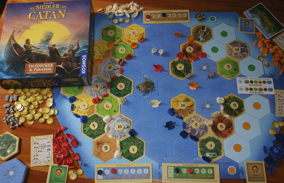 Siedler von Catan - Entdecker & Piraten von Kosmos