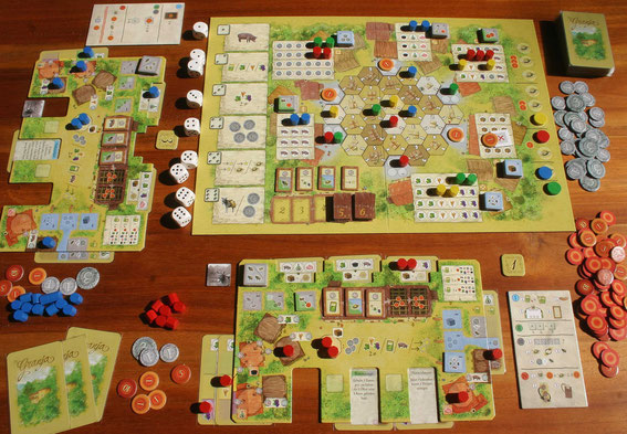 La Granja von PD-Spiele/Heidelberger für 1-4 Spieler; Autoren: Andreas Odendahl & Michael Keller