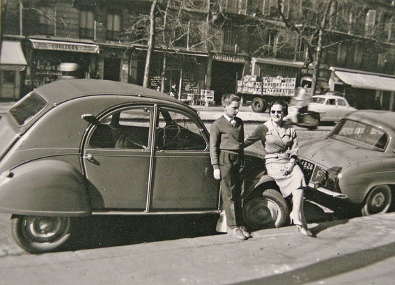 Les commerces boulevard Saint-Marcel à Paris années 50