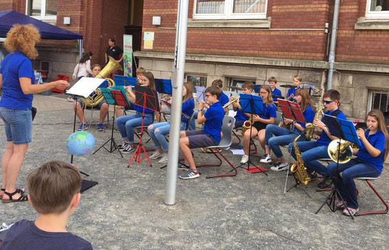 Nicolaischulfest Kinderorchester Ltg. Matascha Haier 22.6.2019