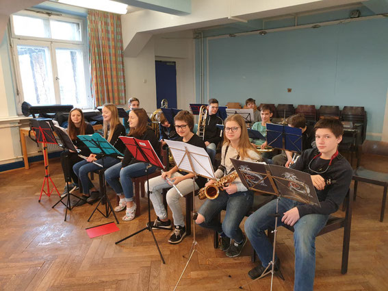 Kinderorchester Probenwochenende Helmarshausen 17.2.2019