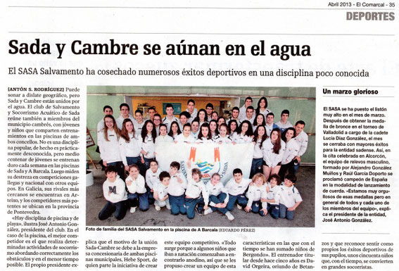 El Comarcal de La Voz de Galicia 04-04-13