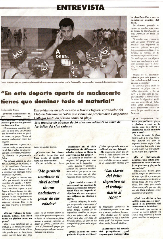 Entrevista a David en El Mariñán