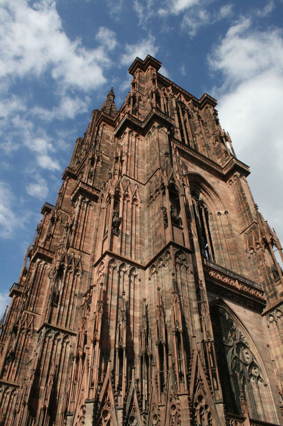 Straßburger Münster - Seitenansicht