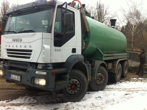 Gülle LKW Iveco Trucker