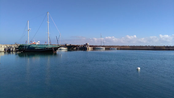 Malia Harbour - Crete Island - Greece