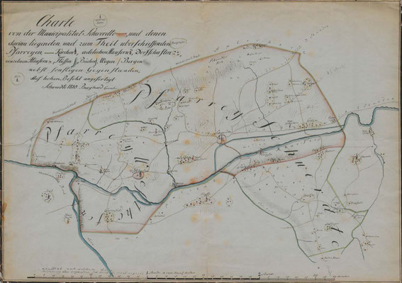 Die Pfarreien Schwerte und Westhofen 1810 / LAV NRW W Karten A 05496