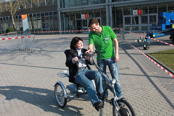 Dreiradschulung beim Experten für Dreiräder