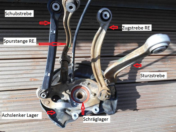 W204 Hinterachse Wechseln Kostennull