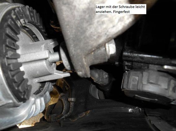 Hydrolager bzw. Motorlager vorne Unten W204 220 CDI - rammbrunnen