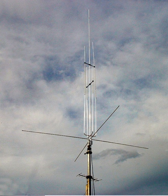 HF antenna LZAV GP Verticale Multiband Benvenuti su OfficinaHF!