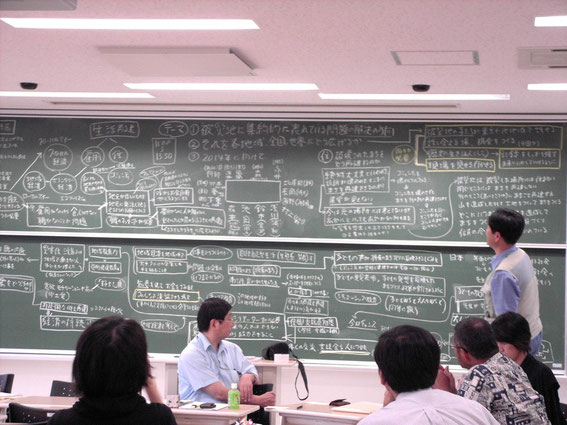 (写真はひとつの分科会の様子)