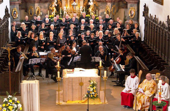Jubiläumschor - MV Volkach - Mozartmesse - Leitung: Manfred Weidl - 7. Mai 2017