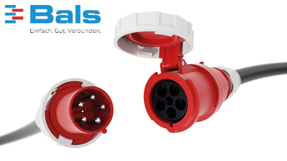 Bals Stecker, Steckdosen und Kombinationen