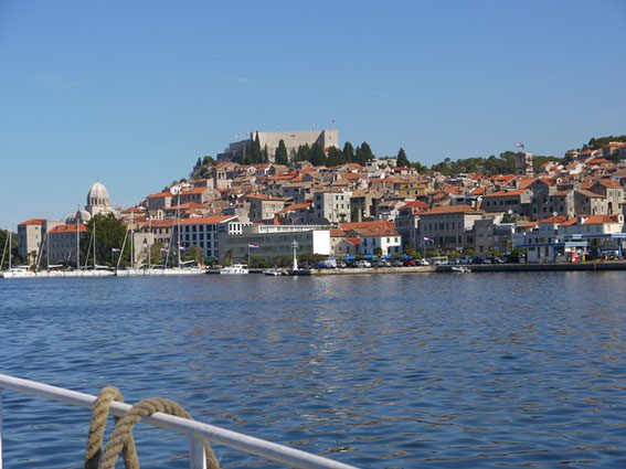Blick auf Sibenik