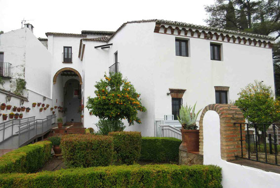 Das Herrschaftshaus Palacio de Mondragón wurde zu einem schönen, vollständig rollstuhlgängigem  Museum umgebaut.