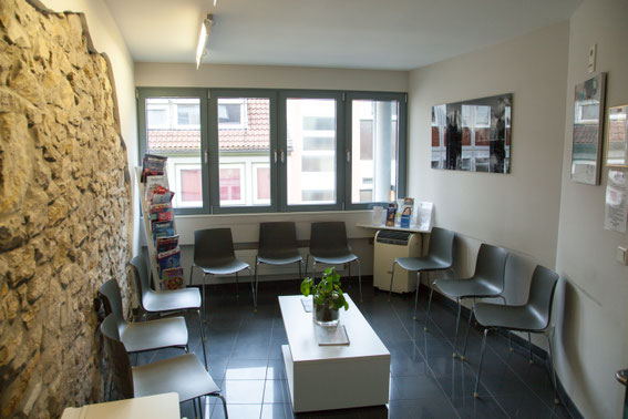Wartezimmer Kieferorthopädische Praxis Heppenheim