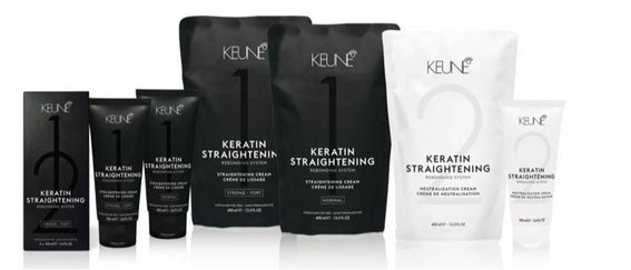 KEUNE KERATIN SMOOTHING TREATMENT Glättung brasilian keratin straightening treatment