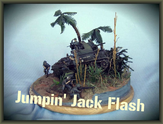 M42 Duster, Vietnam 1969, Diorama 1:35