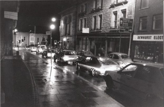 25 March 1990: A convoy winds through Blackburn.