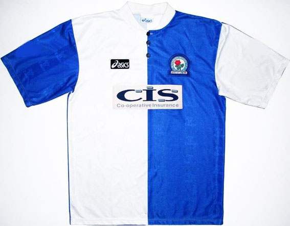 Worn as Rovers recovered from the departure of Alan Shearer to qualify for the UEFA Cup.