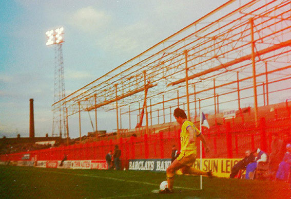 Reconstruction of The Riverside begins, 1988.