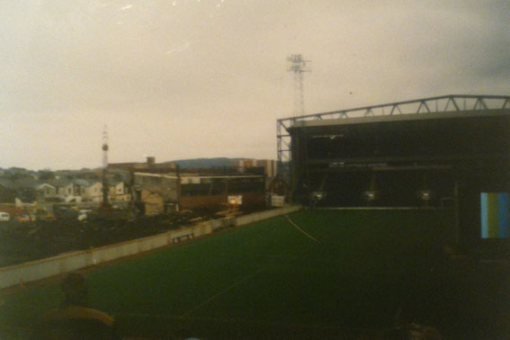 The Nuttall Street Stand.