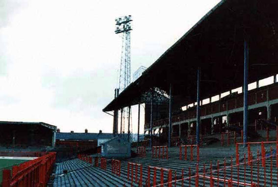 Demolition of The Riverside begins, 1987.