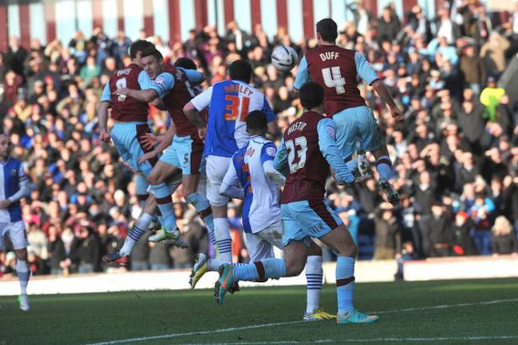 Sunday, 2nd December 2012. Championship, Burnley 1 - 1 Rovers. Attendance: 21,341.