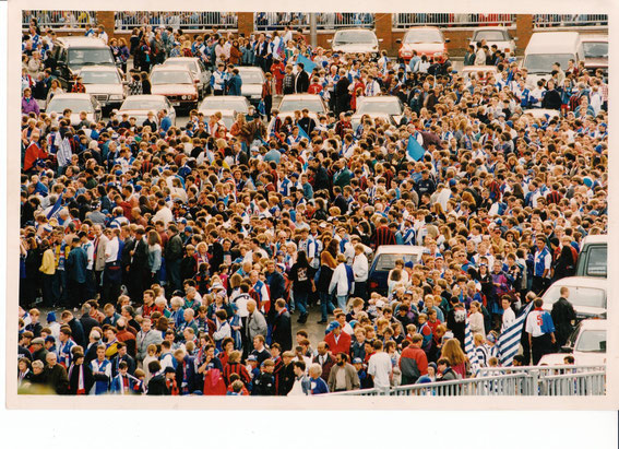 Premier League Champions celebrations, May 1995.
