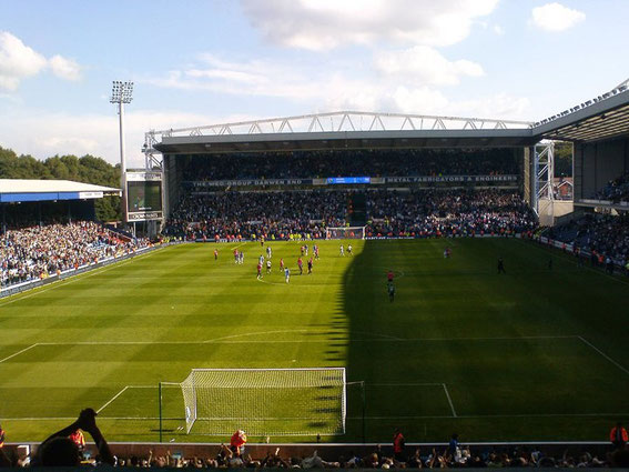 Blackburn Rovers; Ewood Park; The Brian Douglas Darwen End; Brian Douglas; Blackburn Rovers fans