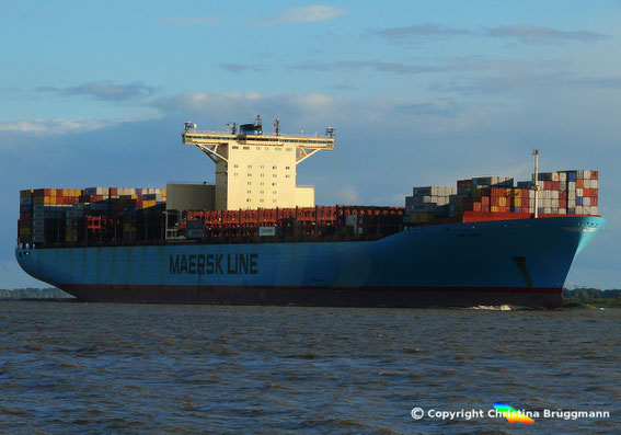 EMMA MAERSK nach Umbau