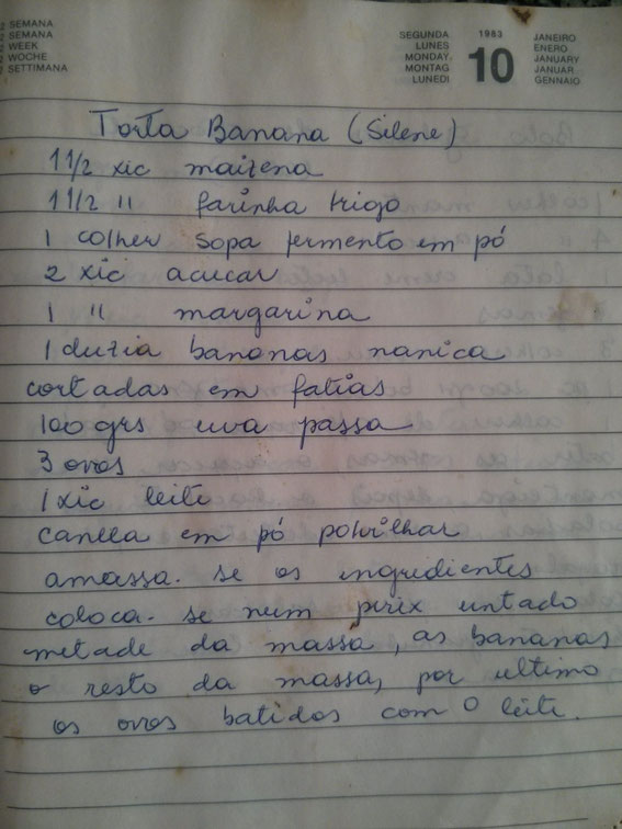Torta de Banana by Silene