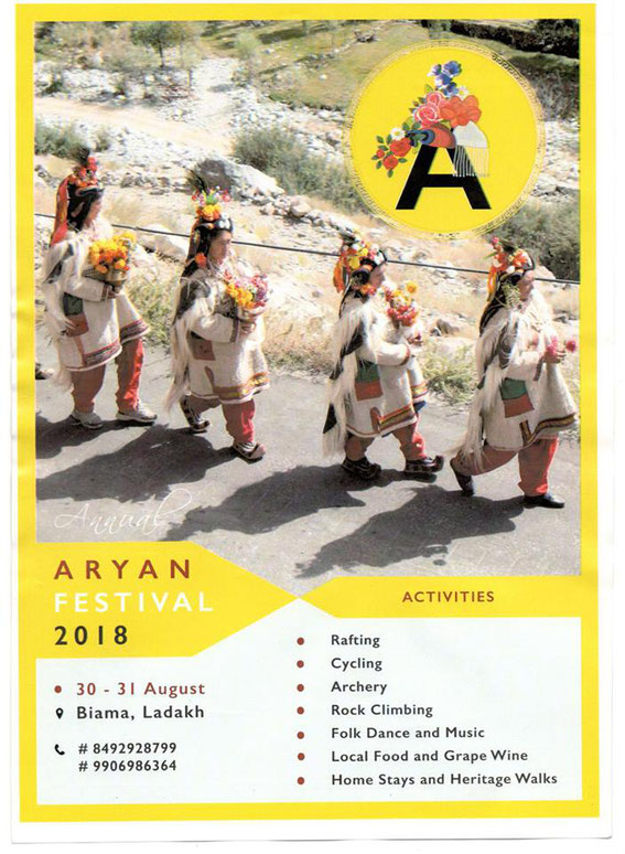 Aryan Festival, Aryan Valley, Ladakh, Himalaya, India