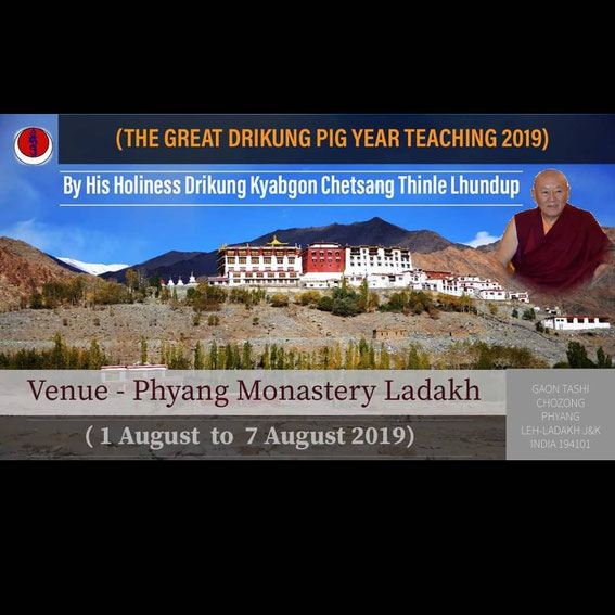 Drikung Kagyu Teaching 2019 by H.H. Chetsang Rimpoche